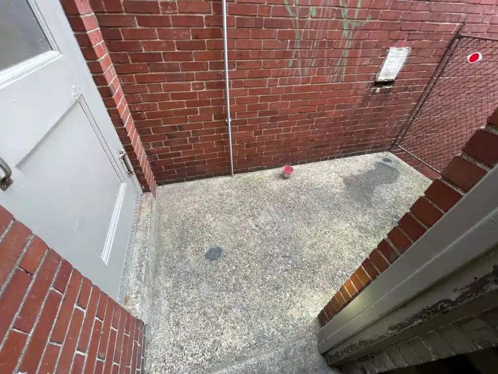 Fire Escape access from balcony
