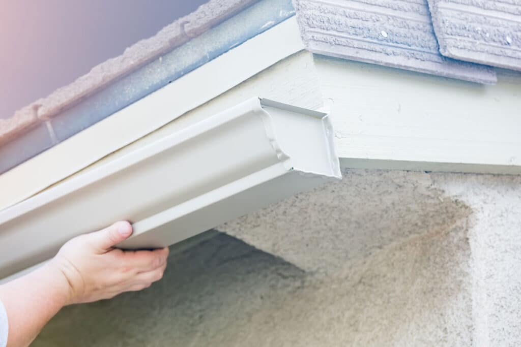Proper gutter installation can help protect your home's foundation.