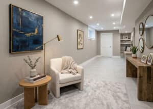 Finished basement