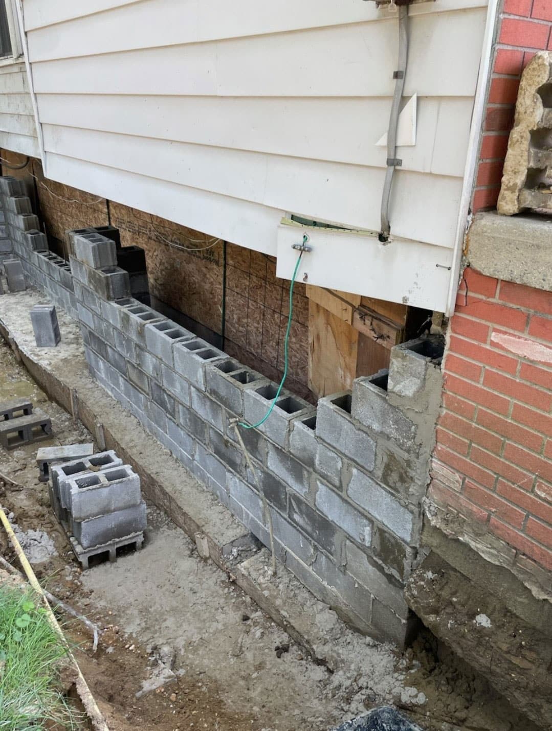 Damaged Foundation Repair Process
